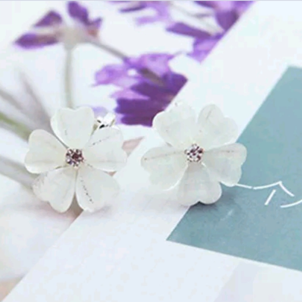 Beautiful Flower Earrings